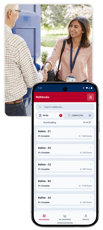 Canvassing prototype on tablet and phone